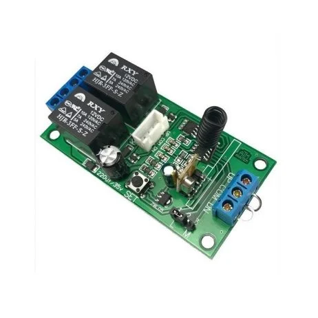 12V DC Wireless Motor Control Switch with 433MHz Keychain Remote with Forward Reverse and Stop button 2 462x462 1
