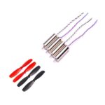 55mm Blade Propeller+720 CW & CCW Brushed Motor For Indoor Racing Drone
