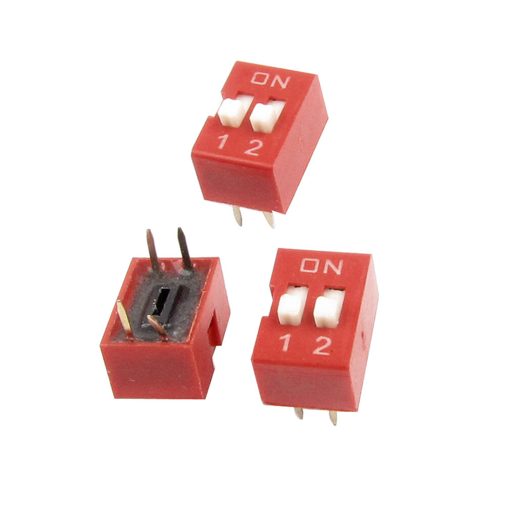 2 Way Slide Switch 2.54mm Pitch (Pack of 5) - IBOTS