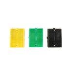 SYB-170 Mini Solderless Breadboard -170 Tie Points (Green, Yellow, Black) 3Pcs