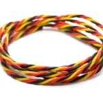 Twisted 22AWG Servo Wire Red/Black/Yellow (1mtr)