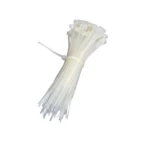 Nylon Cable Zip Ties 150 mm White (100pcs)