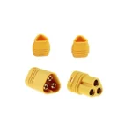 Amass MT30 3 Pole Motor/ESC Connector Set Male+Female Pair (1 Set)