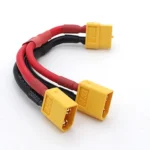 SafeConnect XT-60 Connector Harness for Parallel Connection Battery Adapter Cable (2M-1F)