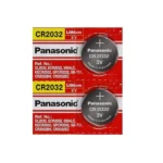Panasonic CR2032 3V Lithium Coin Battery-2Pcs.