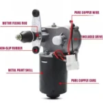 E RICKSHAW 12V WIPER MOTOR WITH 45CM WIPER SET