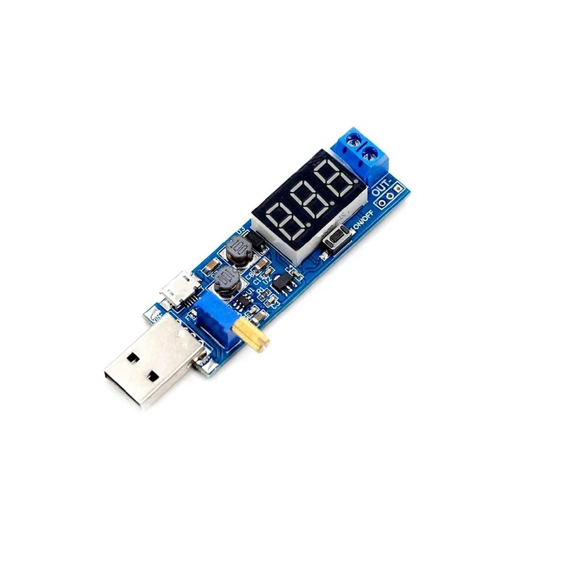 thumbnail image 2 of Funduino DC/DC USB Voltage Regulator - 5V Output, 1V To 24V Input - For Arduino & DIY Projects 2 of 4