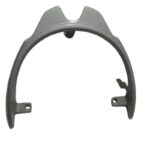 Backrest vespa type black aluminum