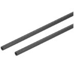Pultruded Carbon Fiber Tube (Hollow) 5mm(OD) * 3mm (ID)* 1000mm (Pack of 2)