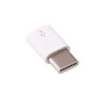 USB Micro-B to USB-C Adapter (White)