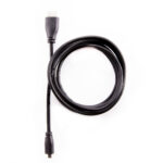 Raspberry Pi Micro-HDMI to Standard HDMI (A/M), 1m Cable, Black