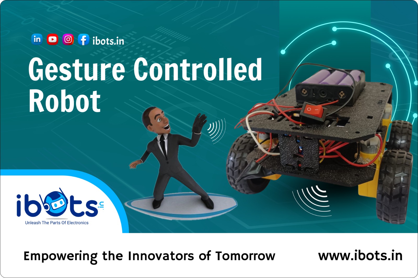 WhatsApp Image 2026-02-26 at 10.09.10 AM Gesture Controlled Robot - Image 1