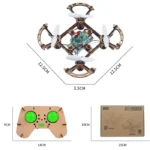 GKFESCC RC DIY Wooden Drone Kit for Kids for Ages 5-10+ - Image 3