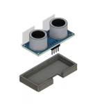 Ultrasonic mount back
