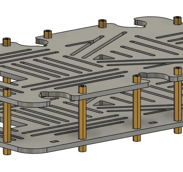 6 wheeled bot chassis